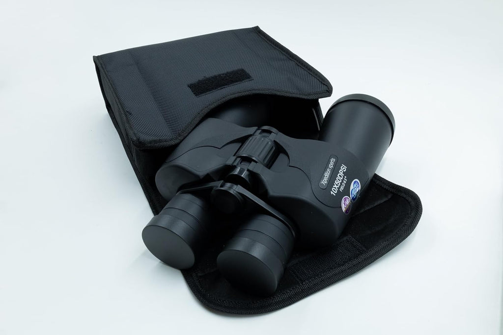 Starscapes Binoculars for Long Distance 10 x 50 for Adults | Wide Eye Piece | for Bird Watching, Wildlife, Safari (Black)
