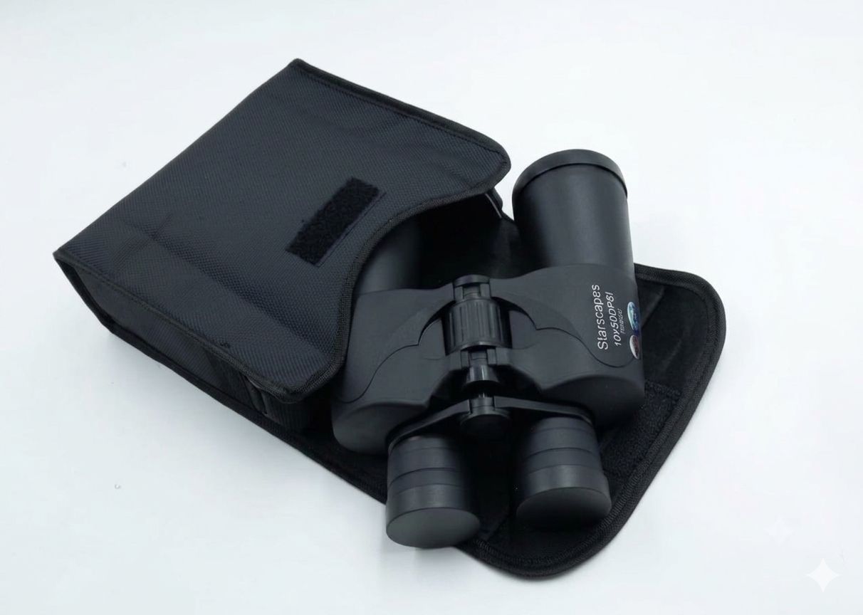 Starscapes Binoculars for Long Distance 10 x 50 for Adults (Black)